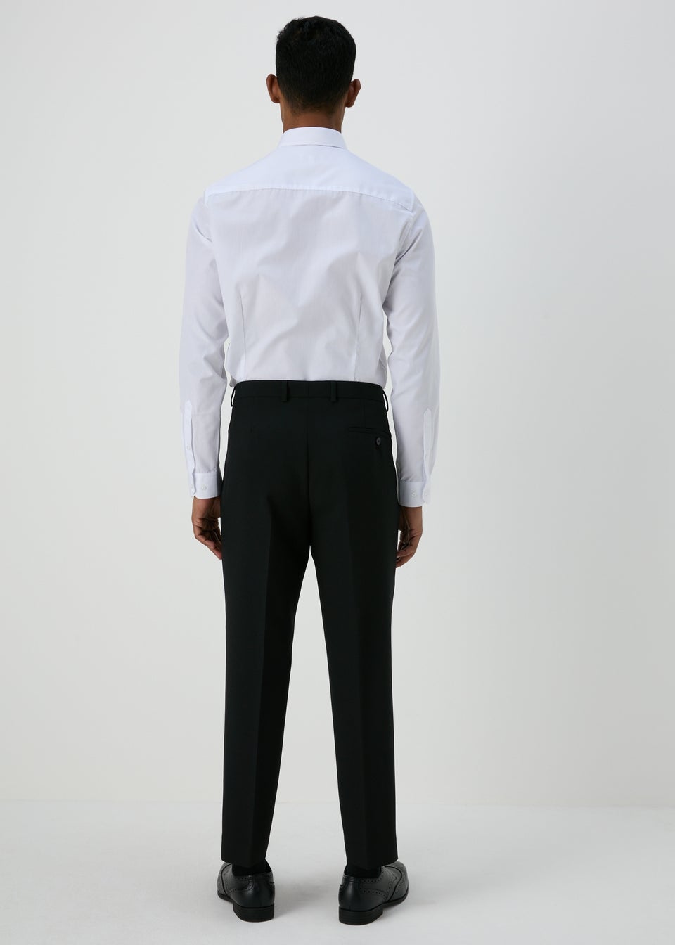 Taylor & Wright Panama Black Tailored Fit Suit Trousers