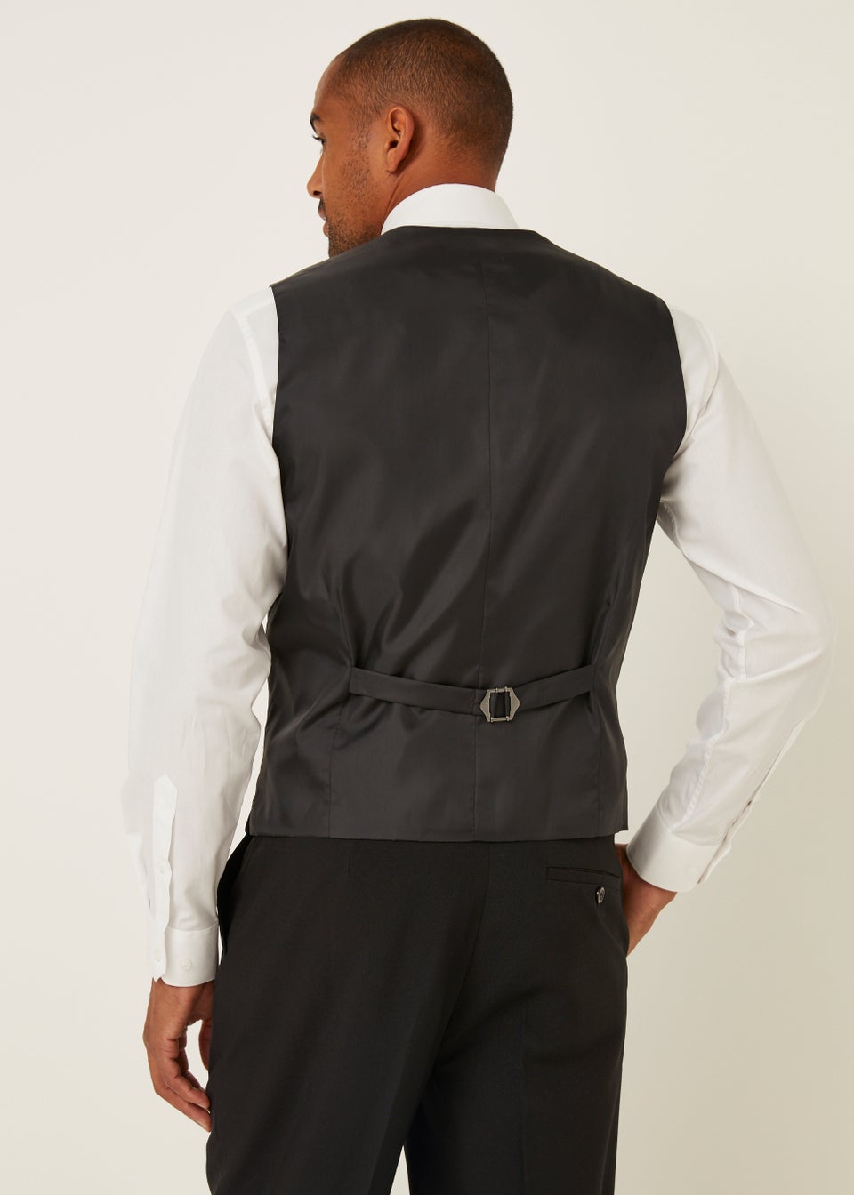 Taylor & Wright Panama Black Suit Waistcoat