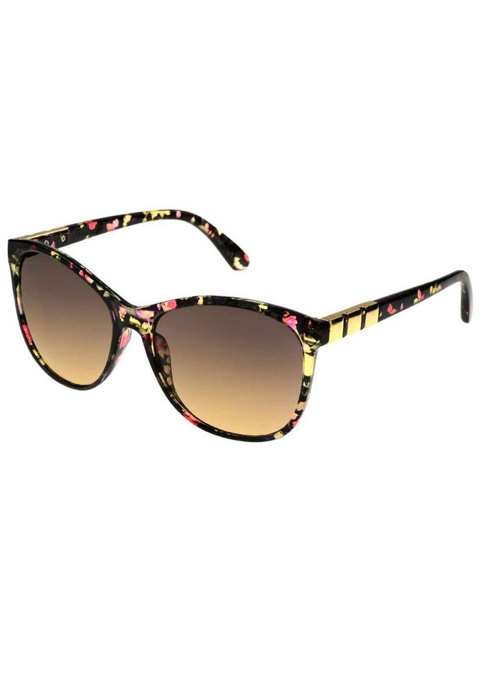 Foster Grant Floral Cat Eye Sunglasses