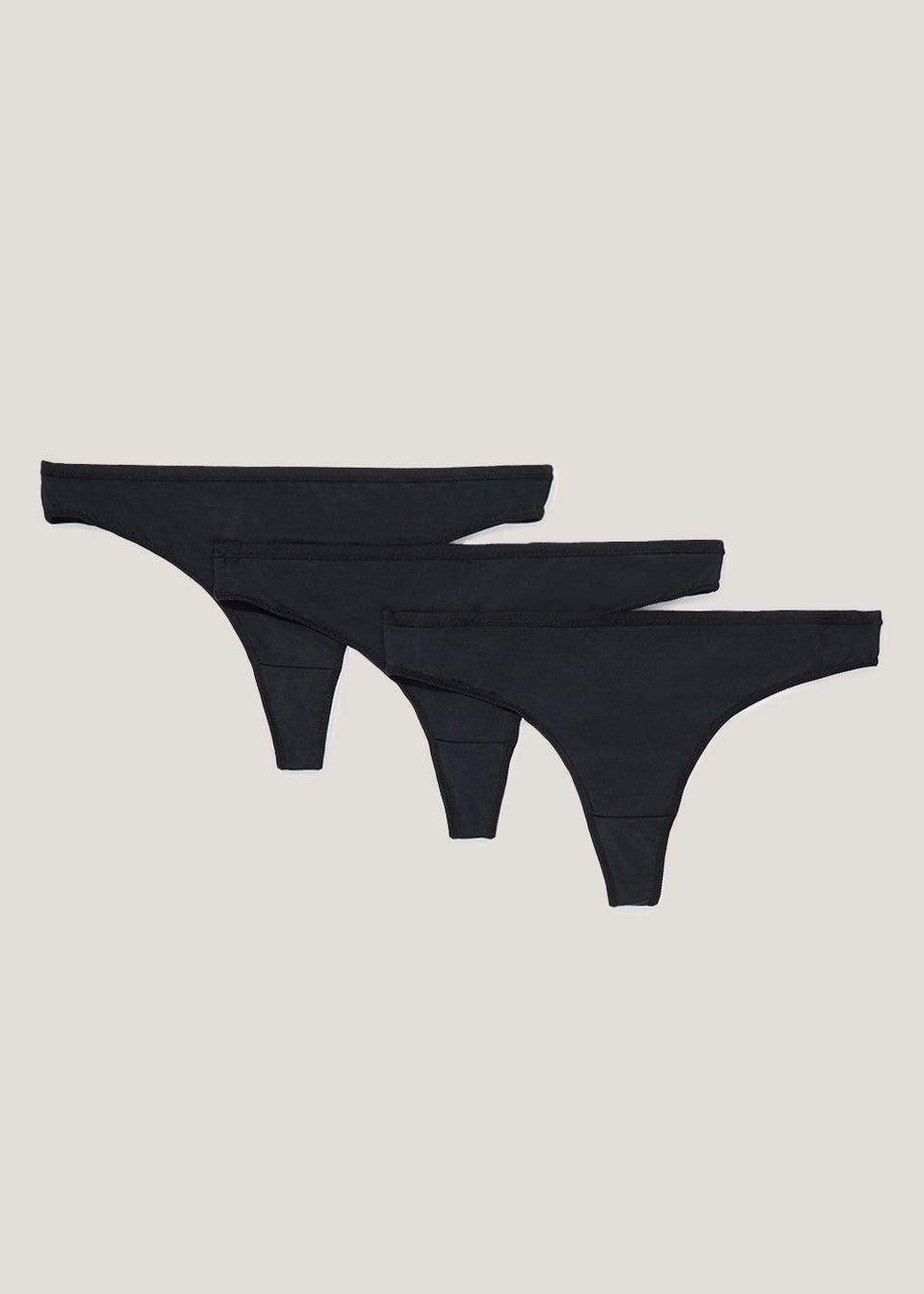 3 Pack No VPL Thongs