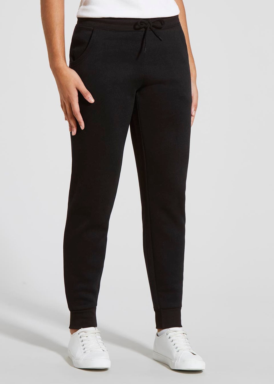 Black Tapered Joggers Matalan