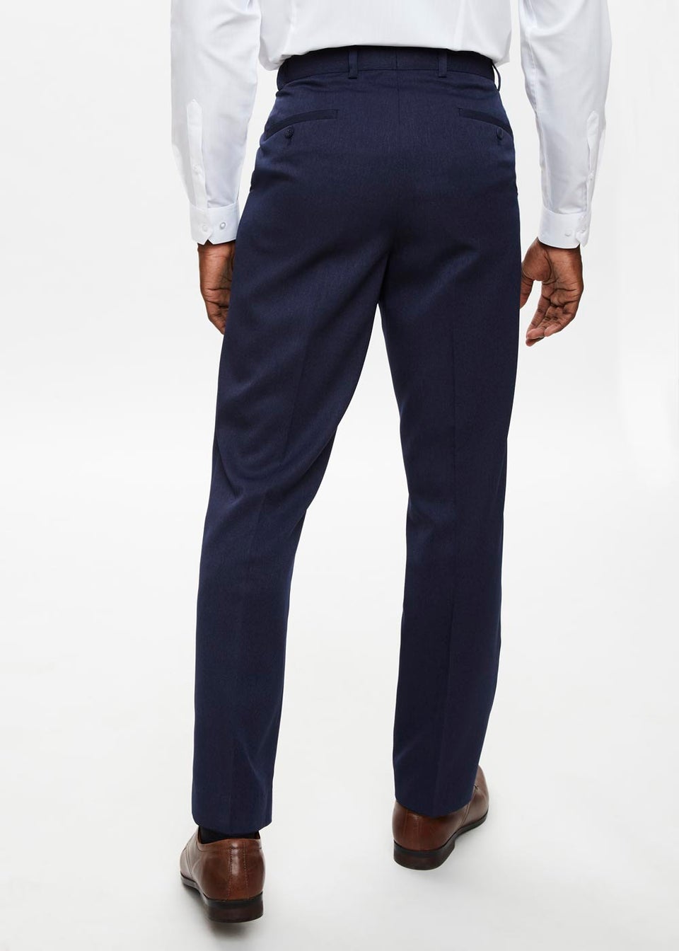 Taylor & Wright Brushed Twill Flexi Waist Trousers