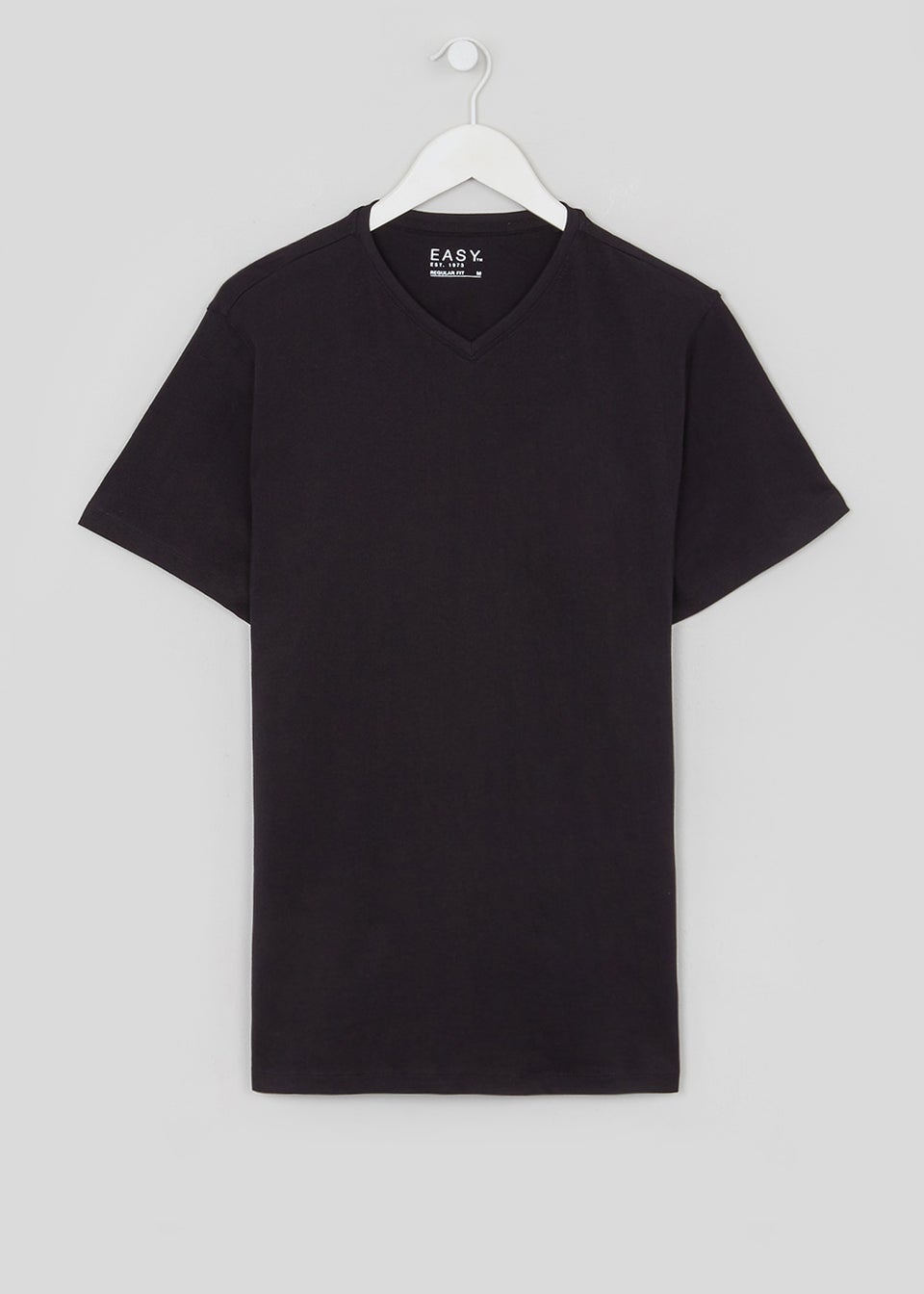 Black Essential V-Neck T-Shirt