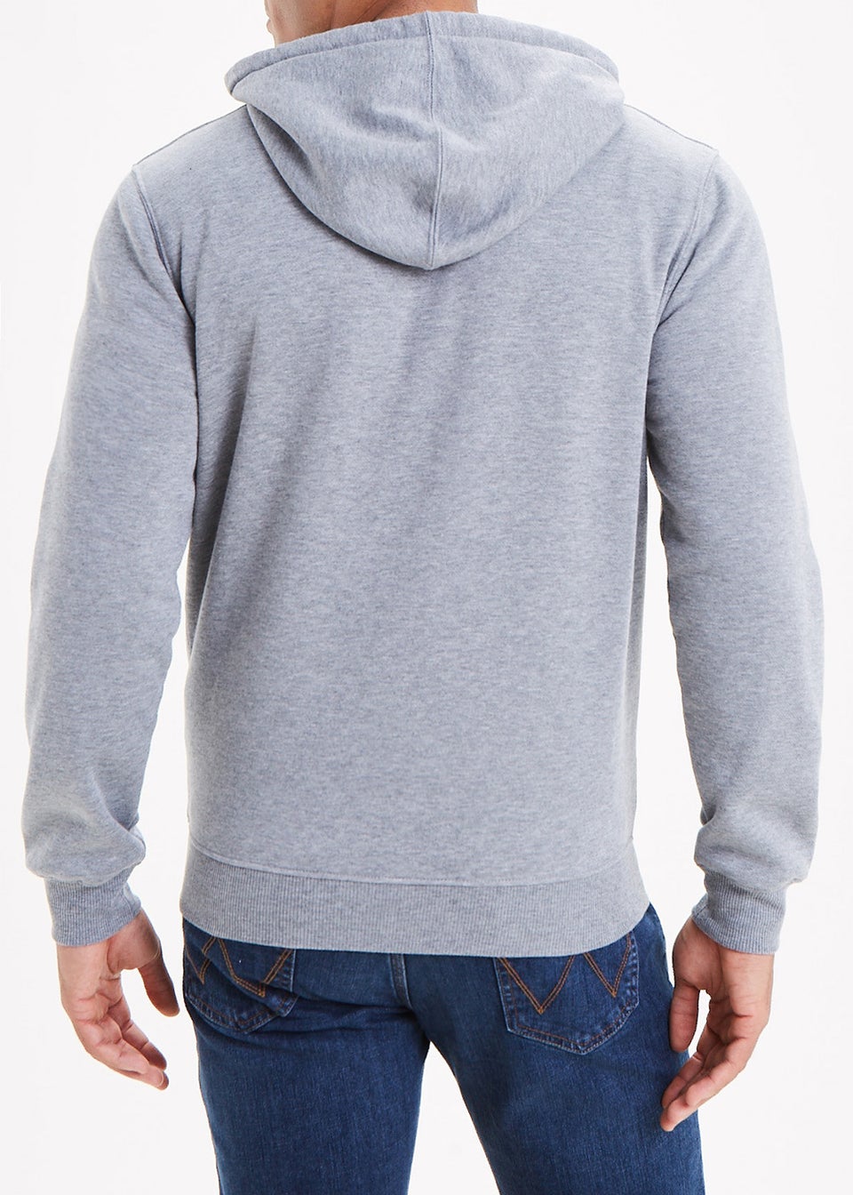 Grey Zip Up Hoodie