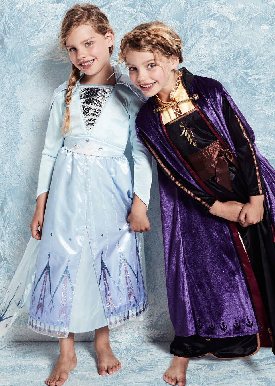 Kids Disney Frozen 2 Anna Fancy Dress Costume (3-9yrs)