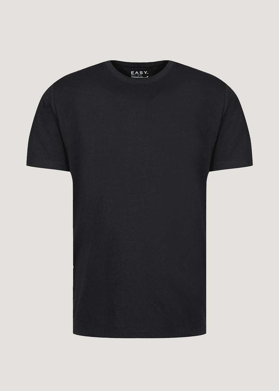 Black Essential Crew Neck T-Shirt - Matalan