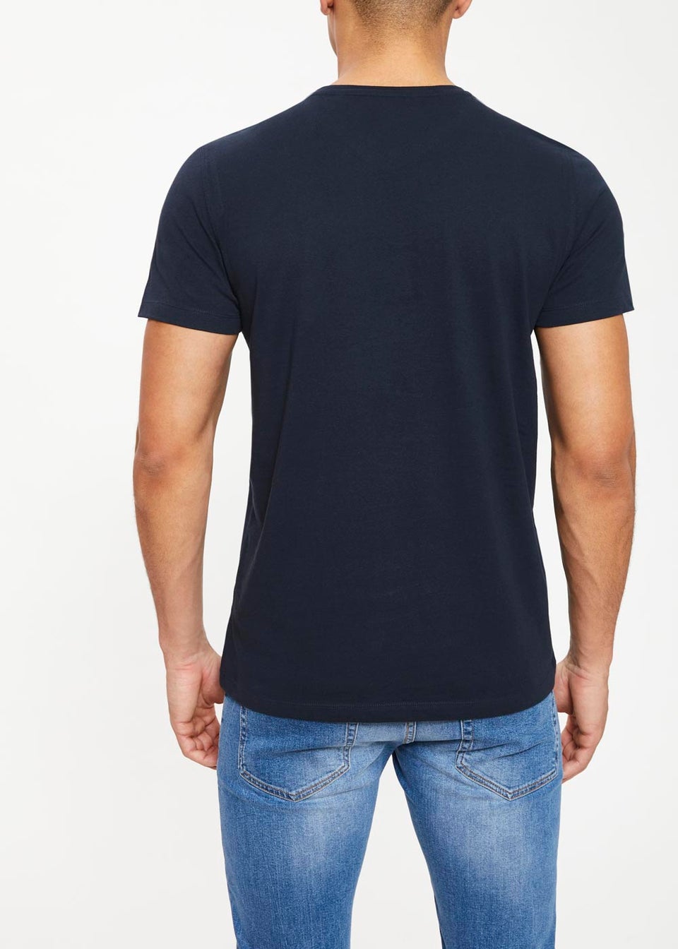 Navy Essential V-Neck T-Shirt