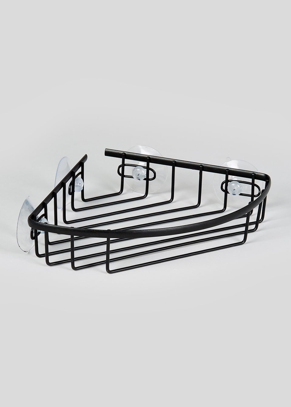 Metal Wire Corner Shower Shelf (25cm x 21cm)