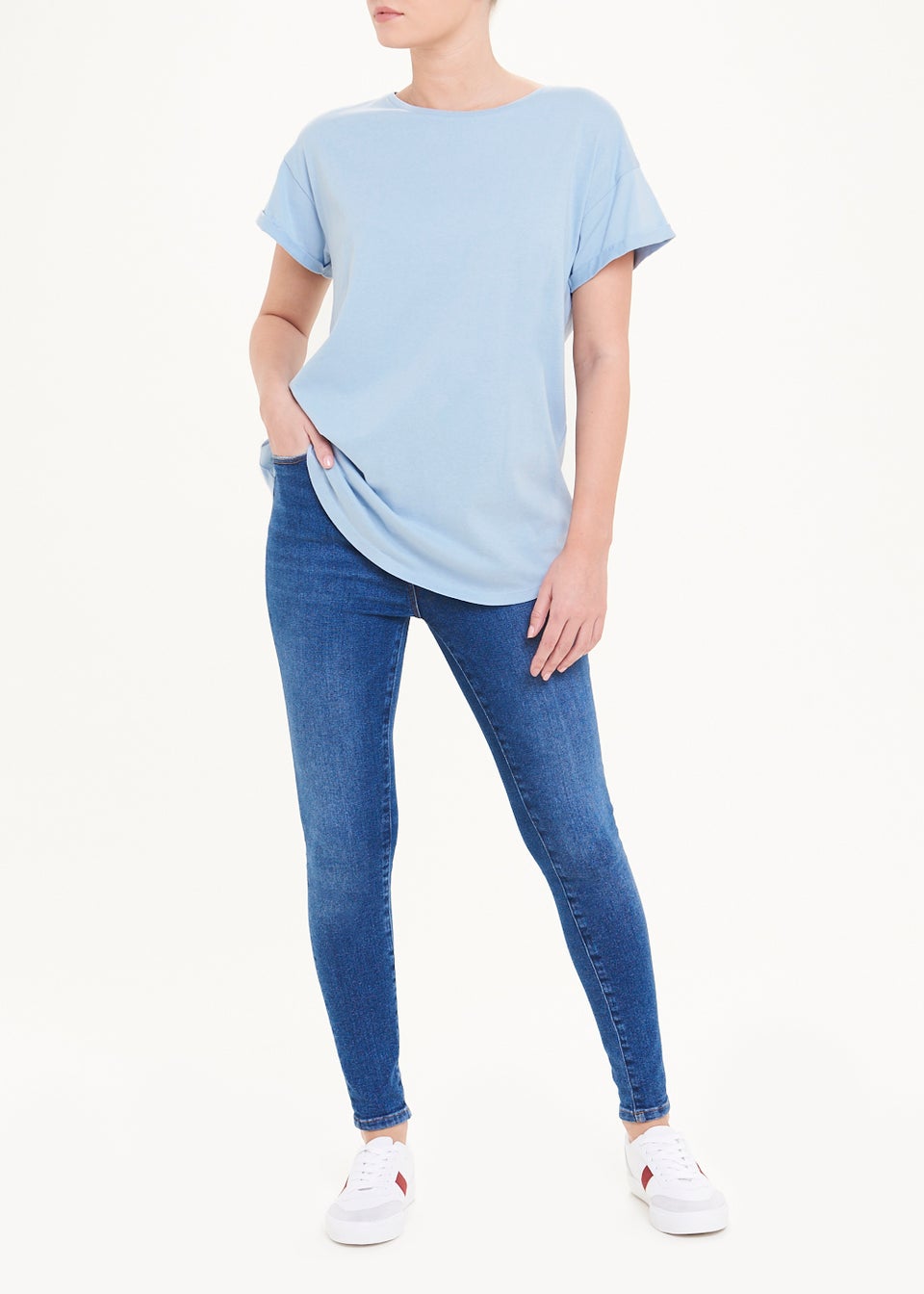 Longline Basic T-Shirt