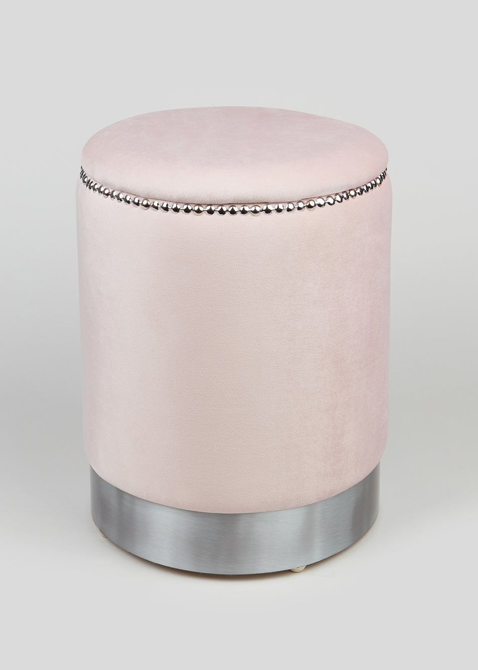 Velvet Storage Pouffe (45cm x 35cm x 35cm)