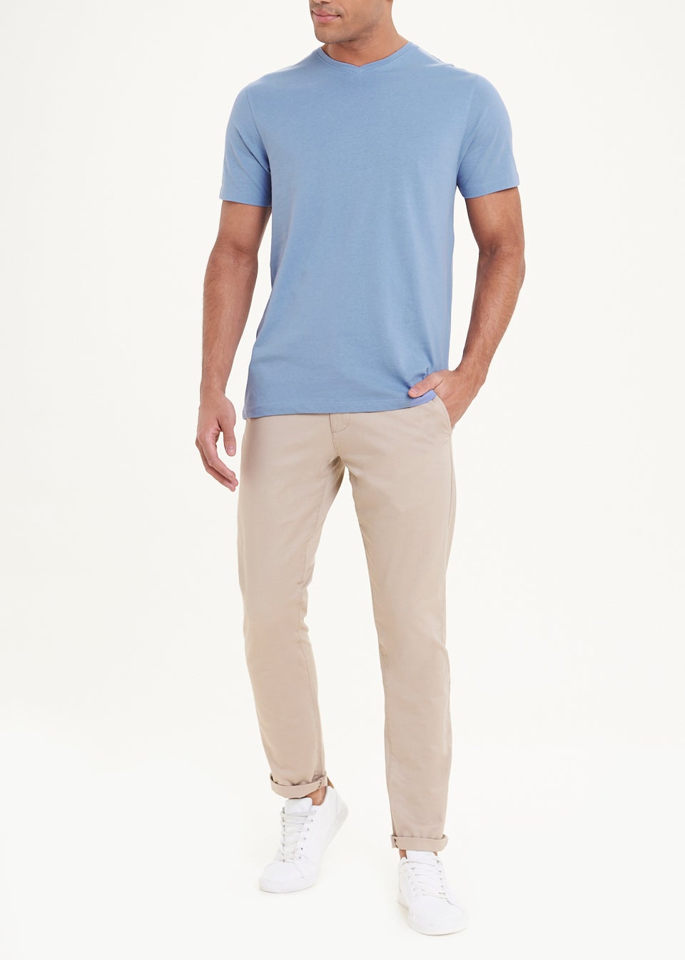 Basic V Neck T-Shirt