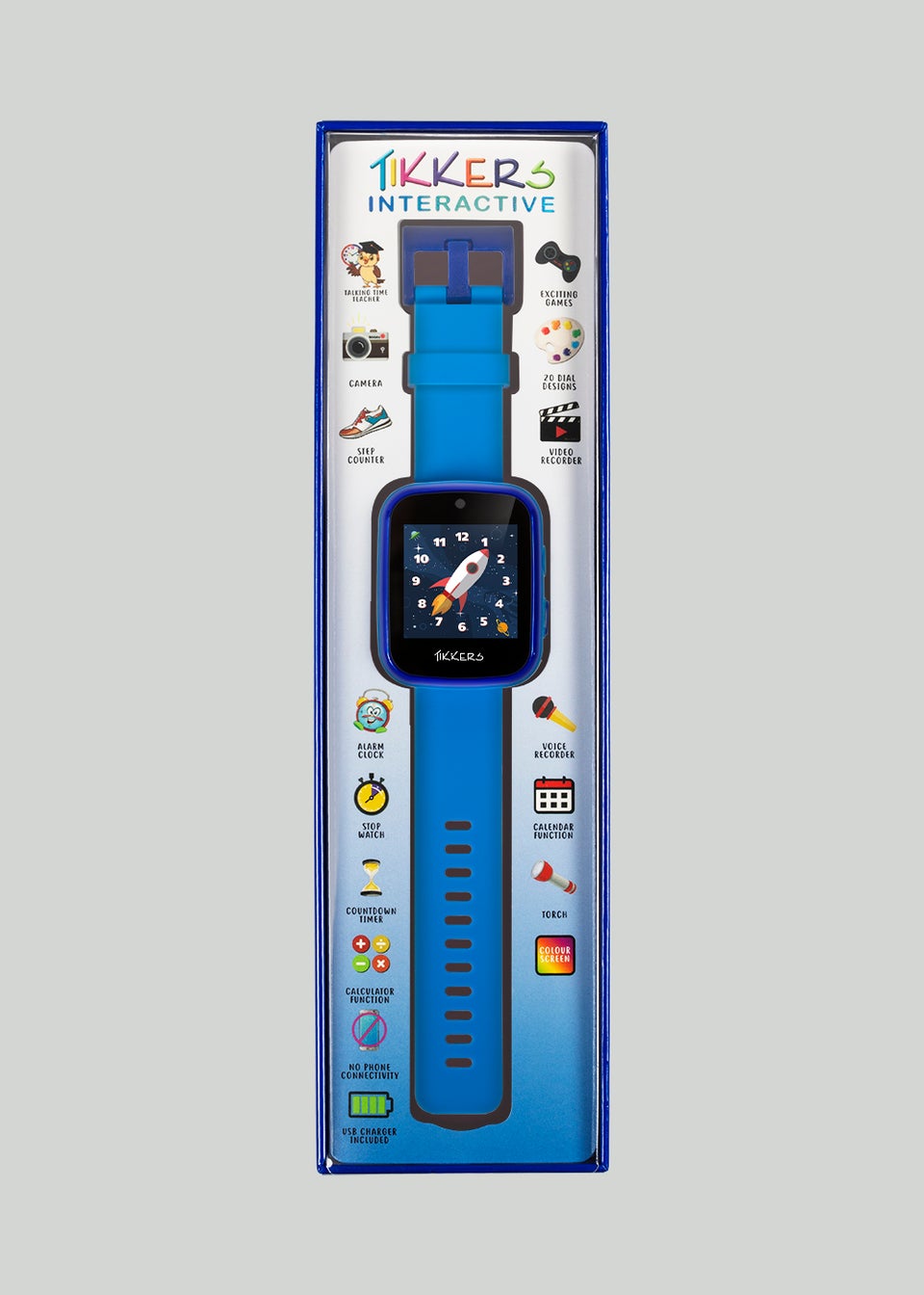 Kids Tikkers Blue Interactive Watch