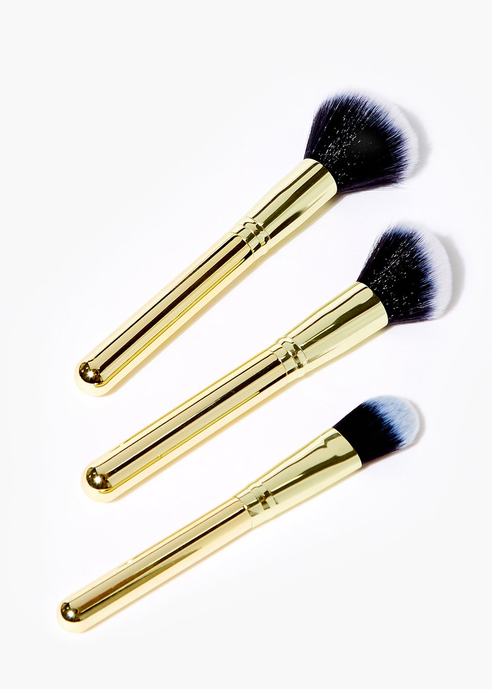 3 Pack Face Makeup Brushes
