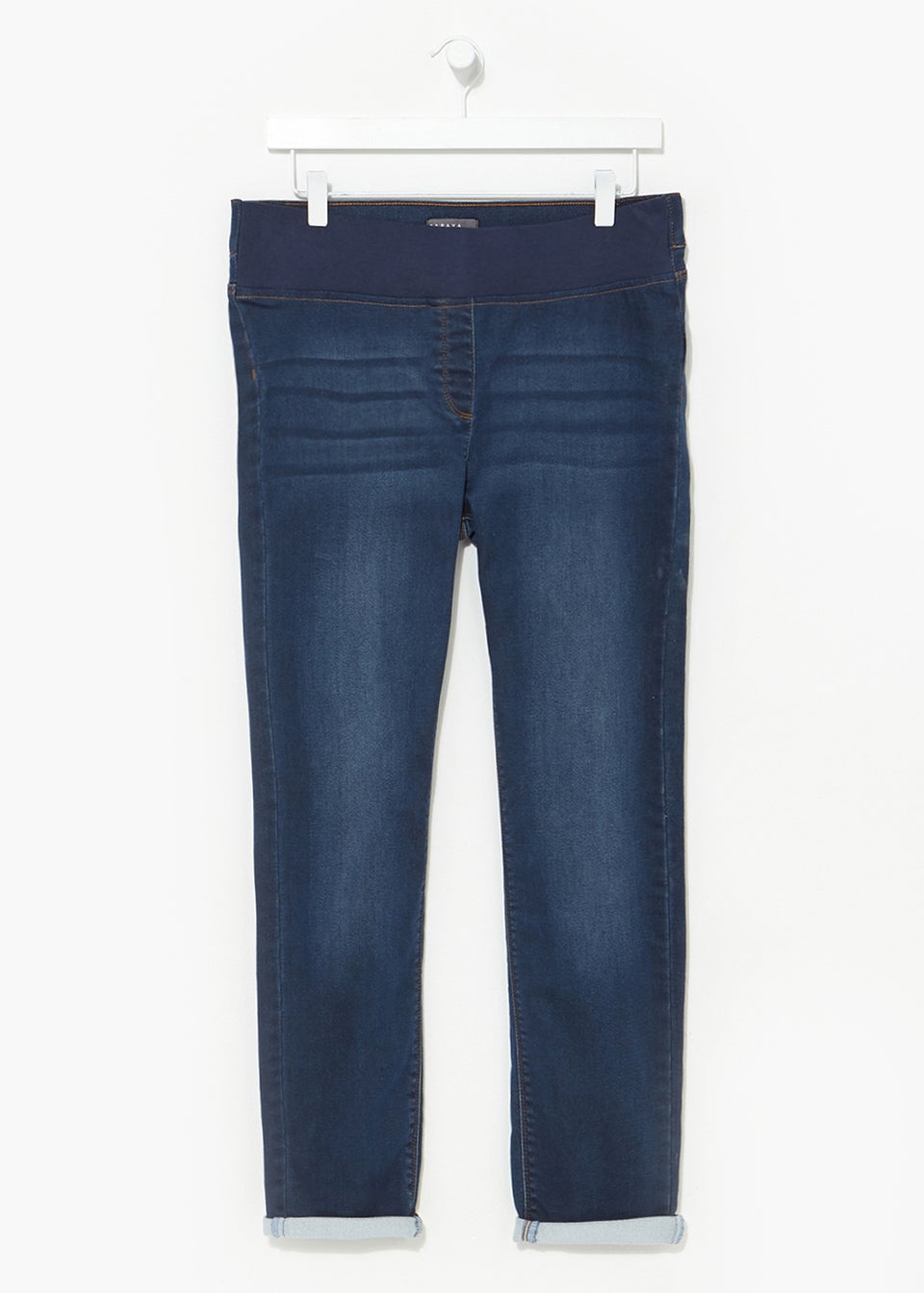 Maternity Jolie Dark Wash Under Bump Relaxed Skinny Jeans