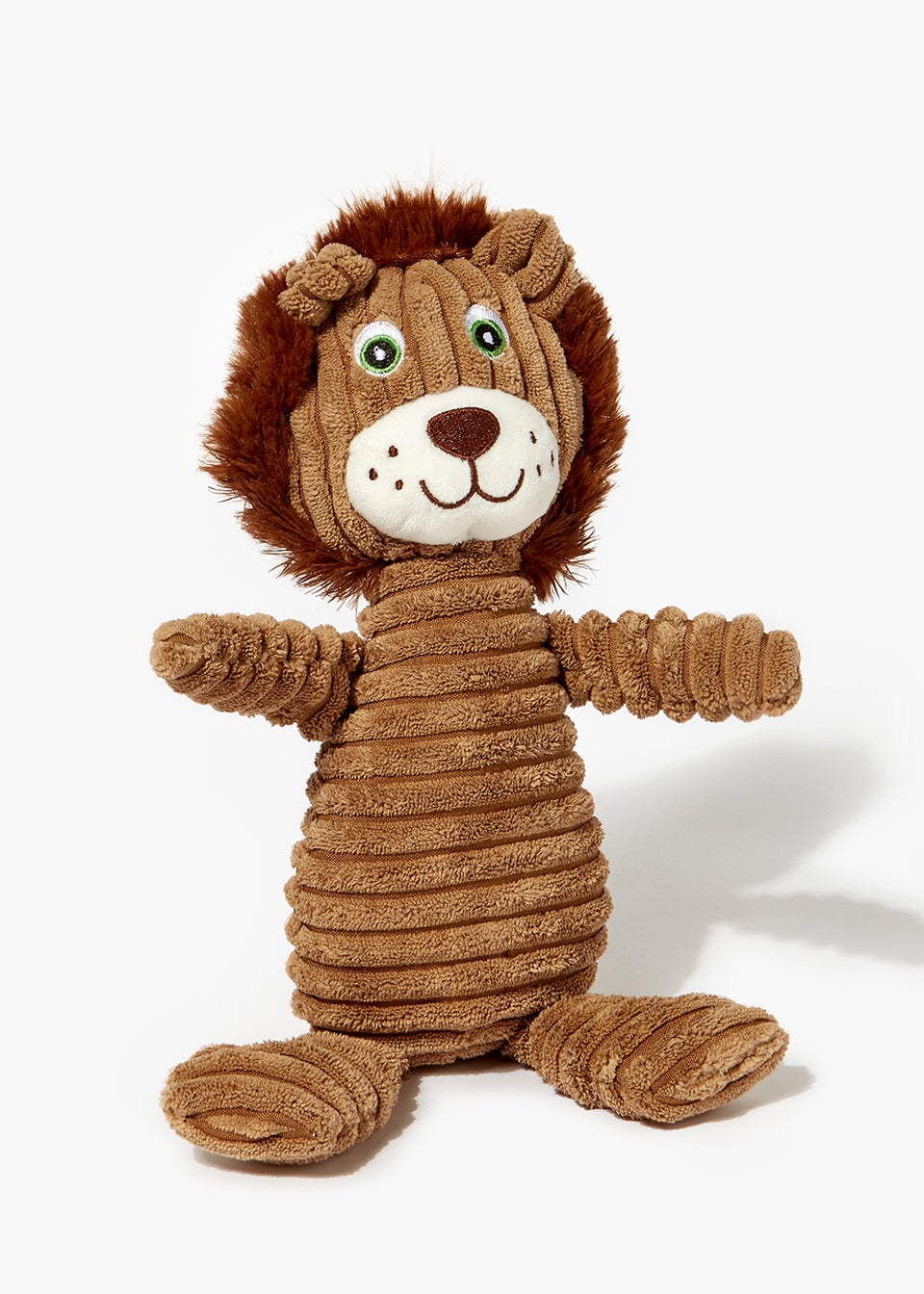 Squeaky Lion Dog Toy (32cm x 21cm)