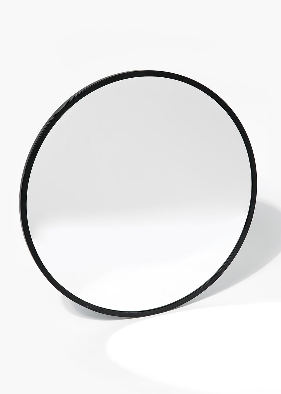 Round Metal Wall Mirror (55cm x 55cm x 2cm)