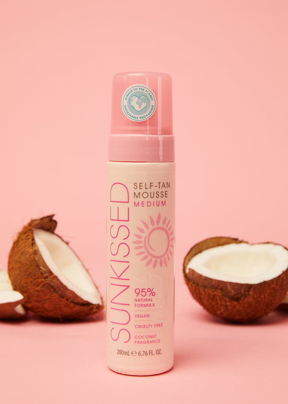 Sunkissed Medium Self Tan Mousse (200ml)