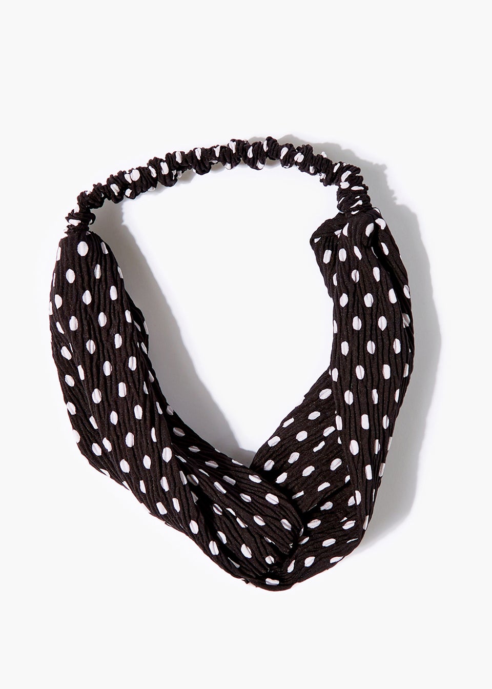 Polka Dot Bandeau Headband