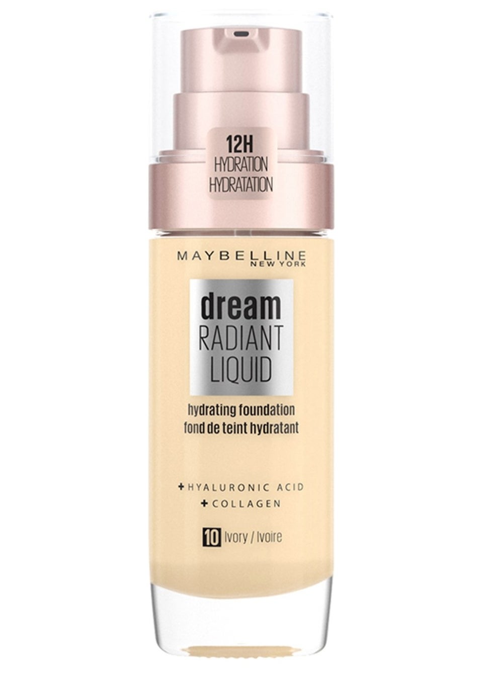 Maybelline Dream Radiant Liquid Hydrating Foundation - Ivory (30ml)
