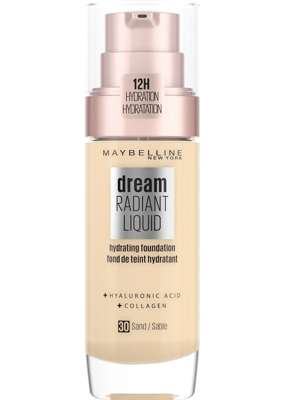 Maybelline Dream Radiant Liquid Hydrating Foundation - Sand (30ml)