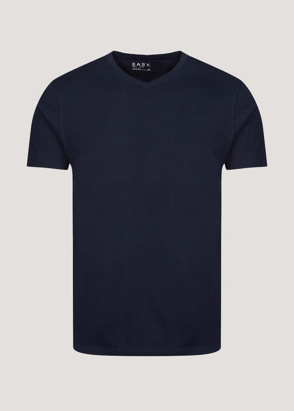 Navy Slim Fit V-Neck T-Shirt