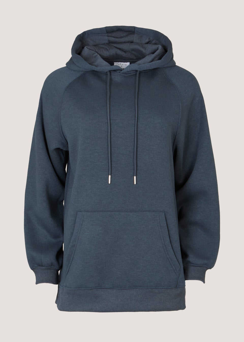 Navy longline hoodie new arrivals