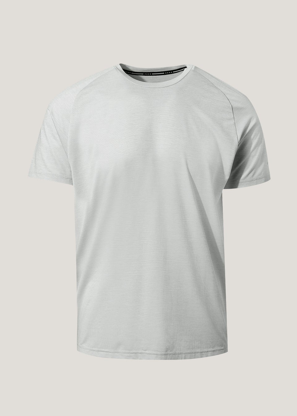 Souluxe Ice Grey Essential Sports T-Shirt