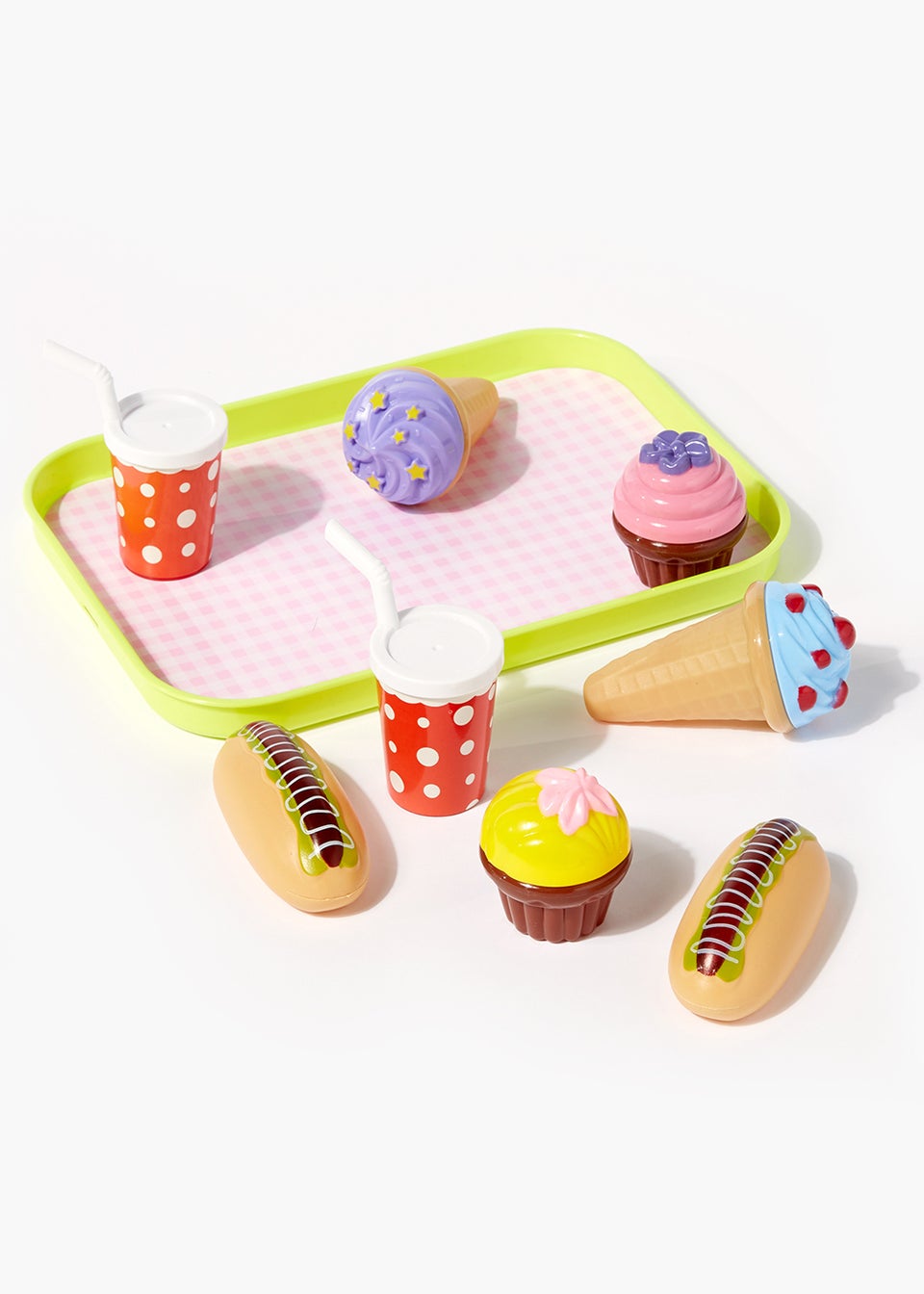 Kids Dessert Food Tray Play Set