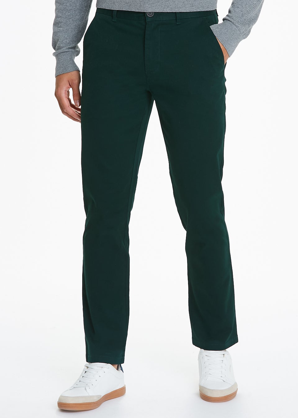 Dark shop green chinos