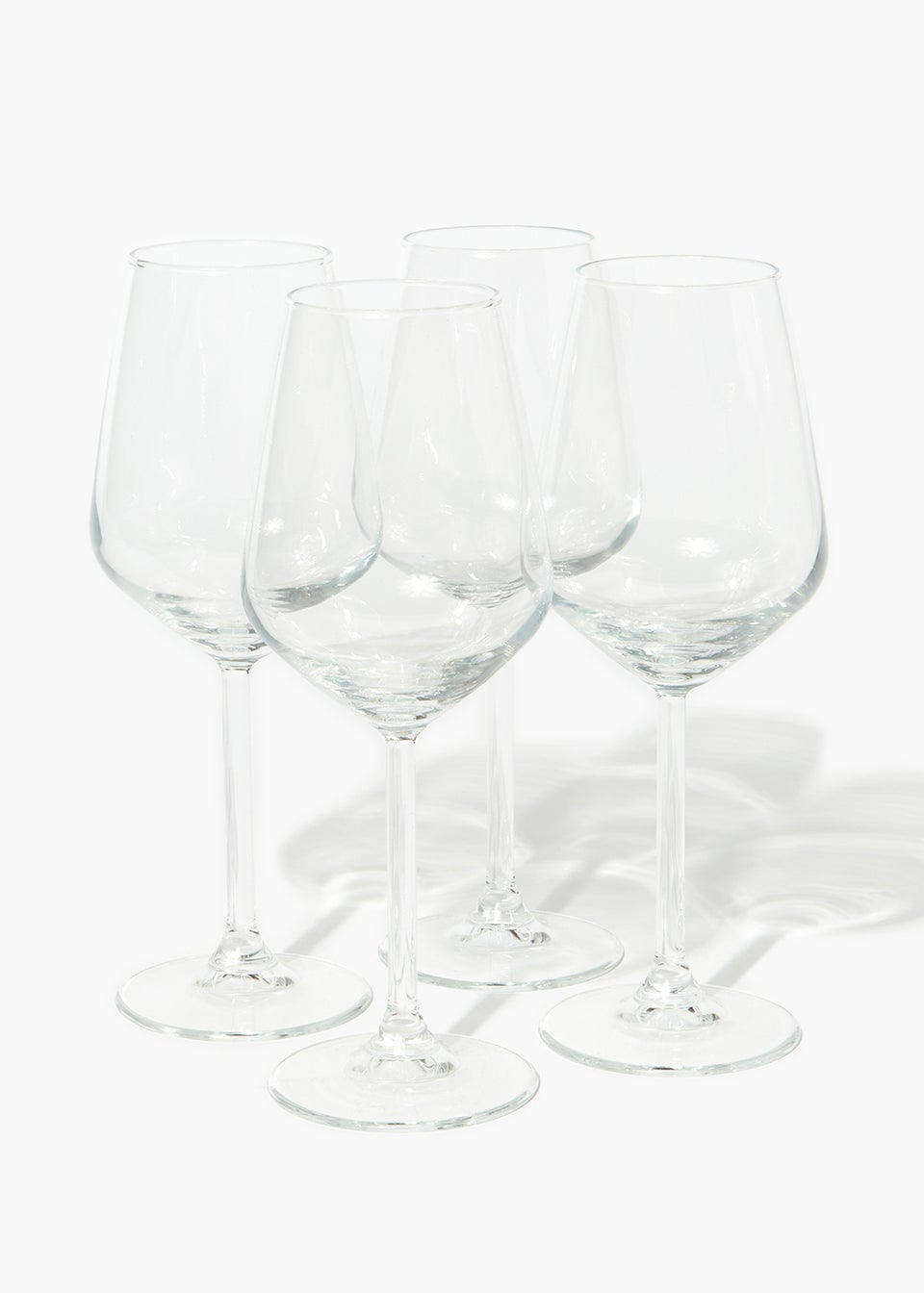 4 Pack White Wine Glasses (22cm x 8.5cm)