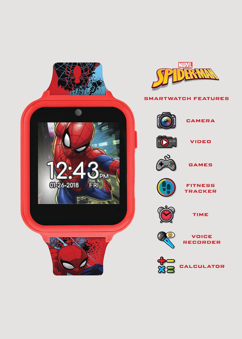Spiderman best sale watch boys