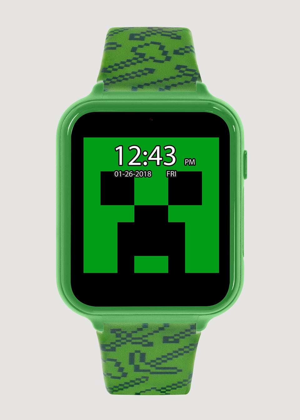 Kids Green Minecraft Smart Watch (One Size)