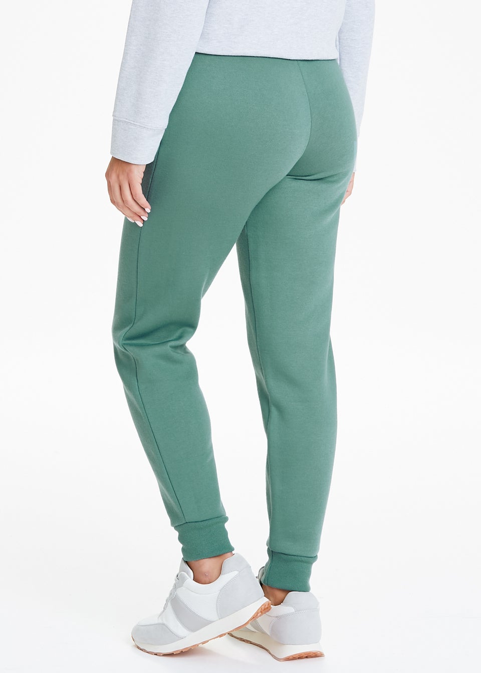 Sage Green Tapered Joggers