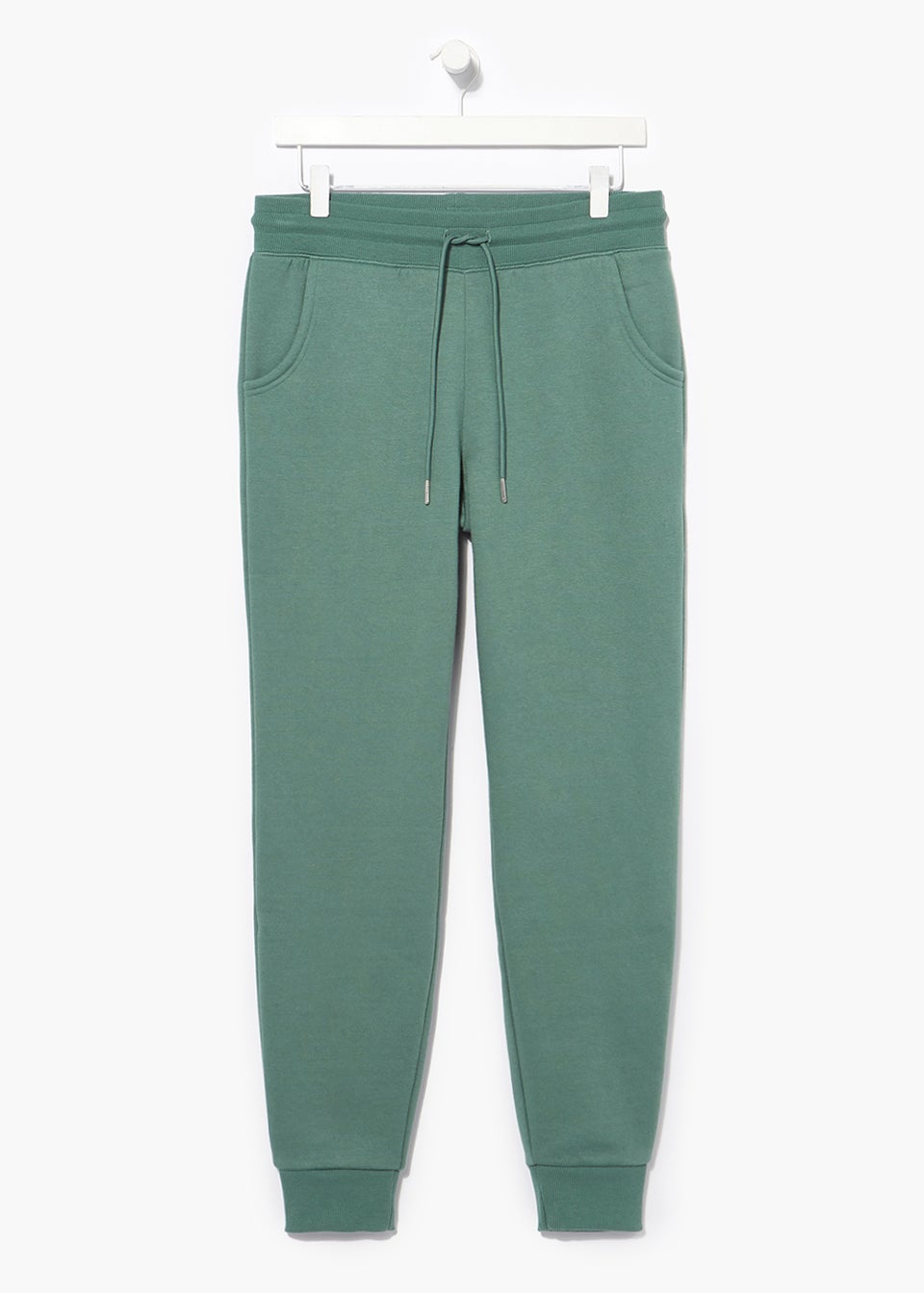 Sage Green Tapered Joggers