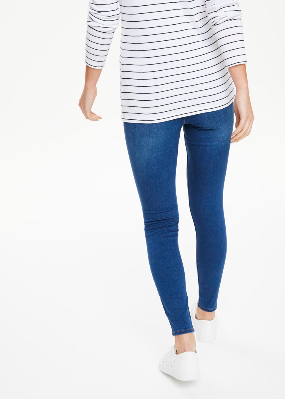 Rosie Mid Wash Pull On Jeggings (Long Length)