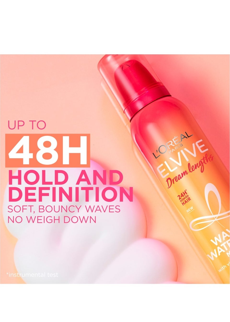 L'Oreal Elvive Dream Lengths Waves Waterfall Mousse (200ml)