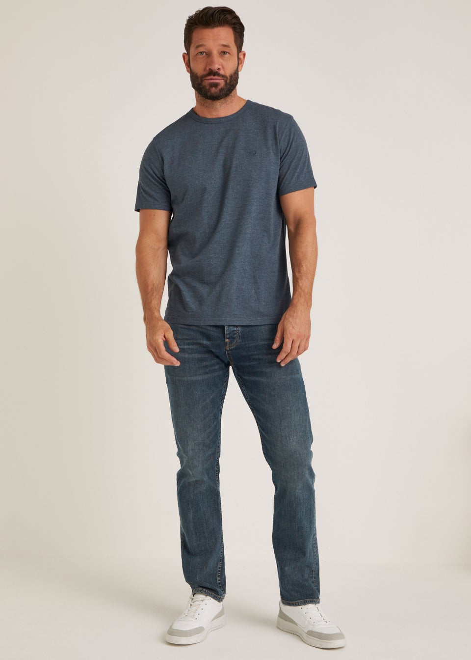 Lincoln Navy Short Sleeve T-Shirt