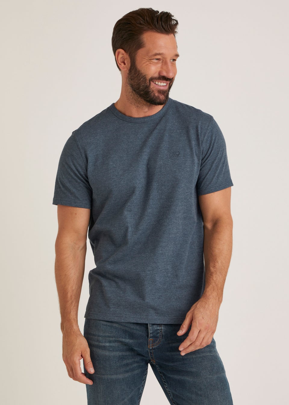 Lincoln Navy Short Sleeve T-Shirt