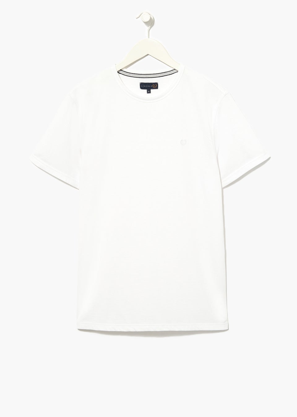 Lincoln White Short Sleeve T-Shirt