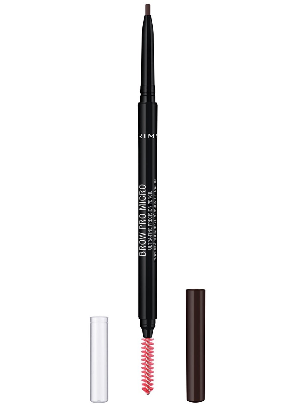 Rimmel London Brow Pro Micro Ultra-Fine Precision Pencil - Dark Brown (0.9g)