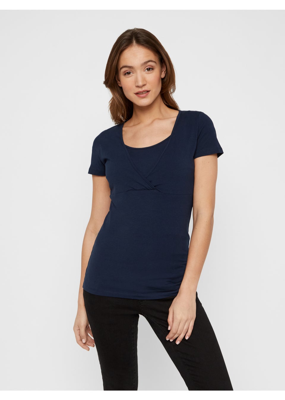 Mamalicious Maternity 2 Pack Nursing T Shirts Matalan