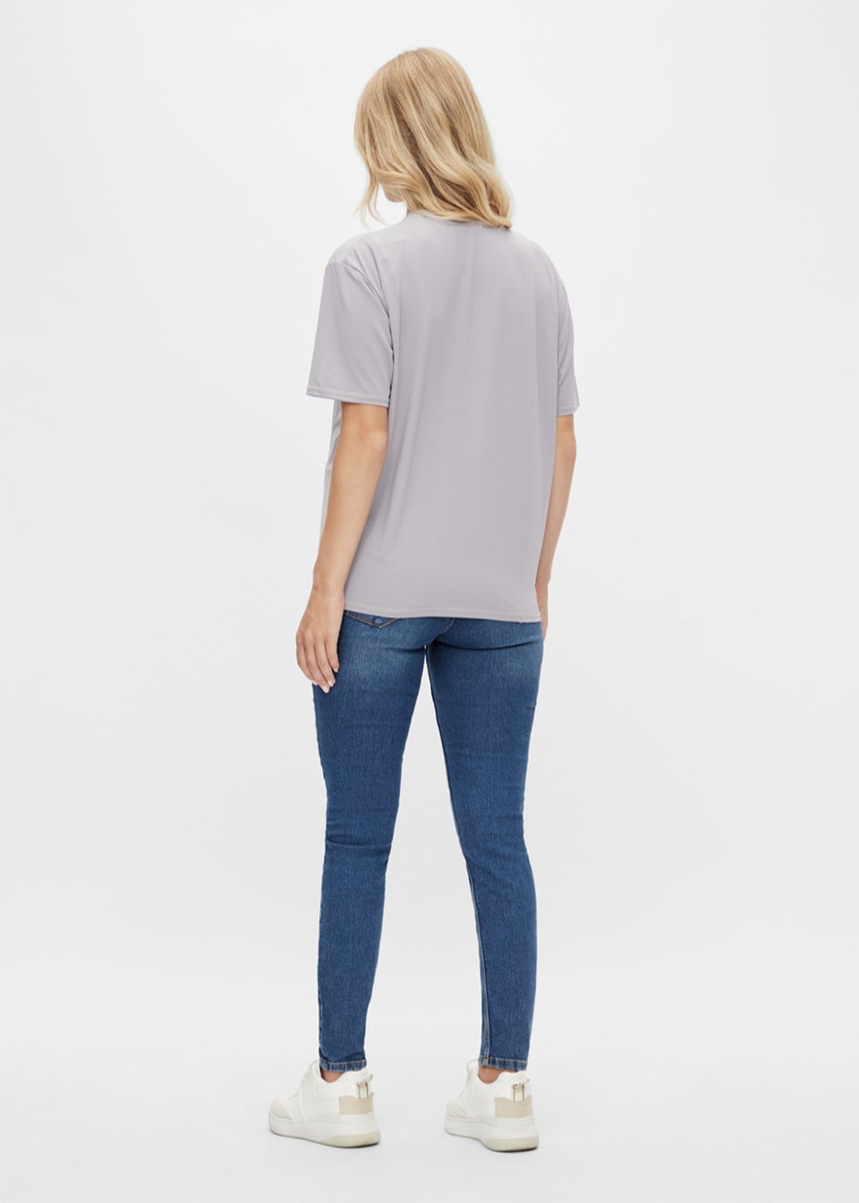 Mamalicious Maternity Grey Active Knot T-Shirt