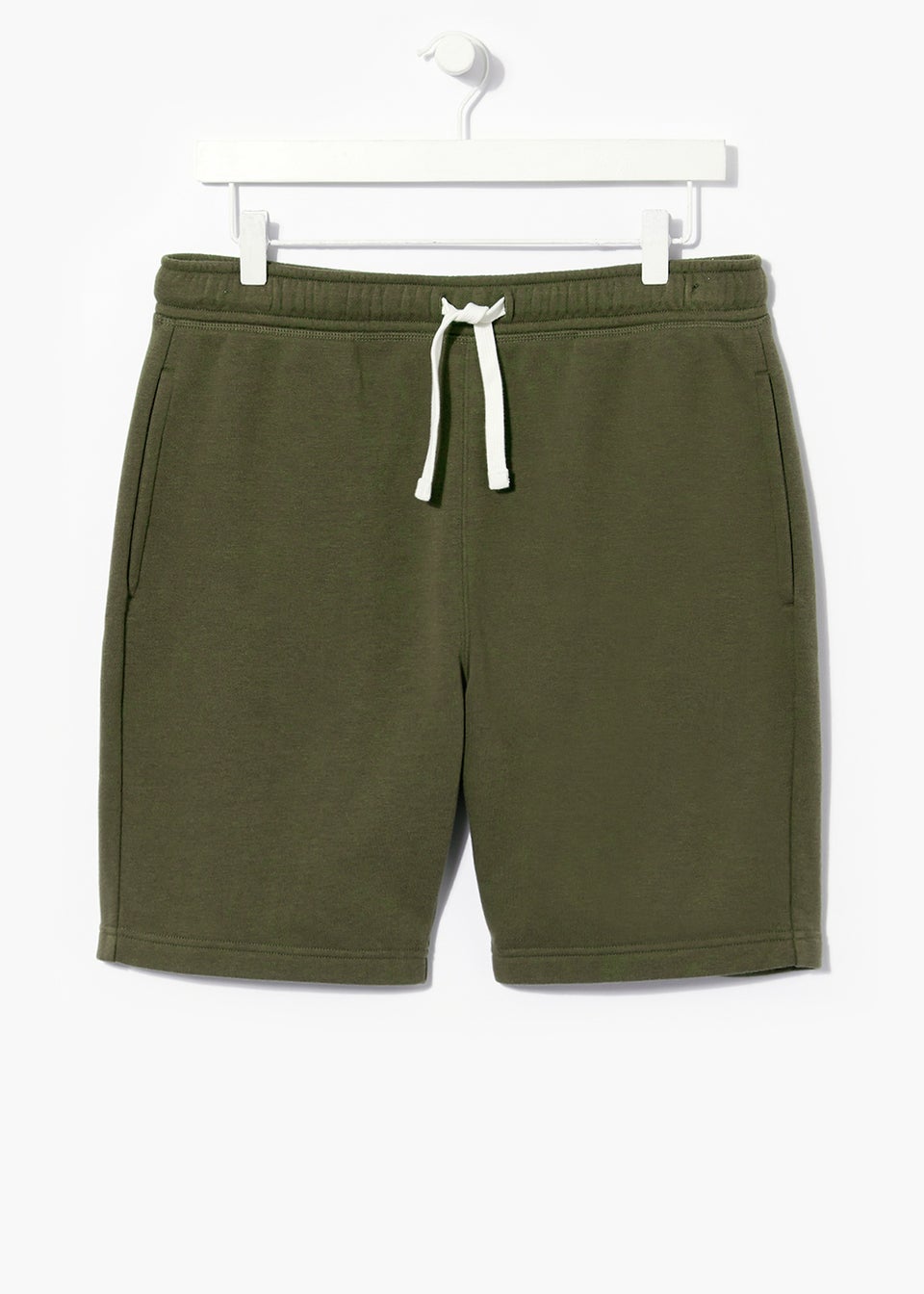Forest Green Essential Jogger Shorts