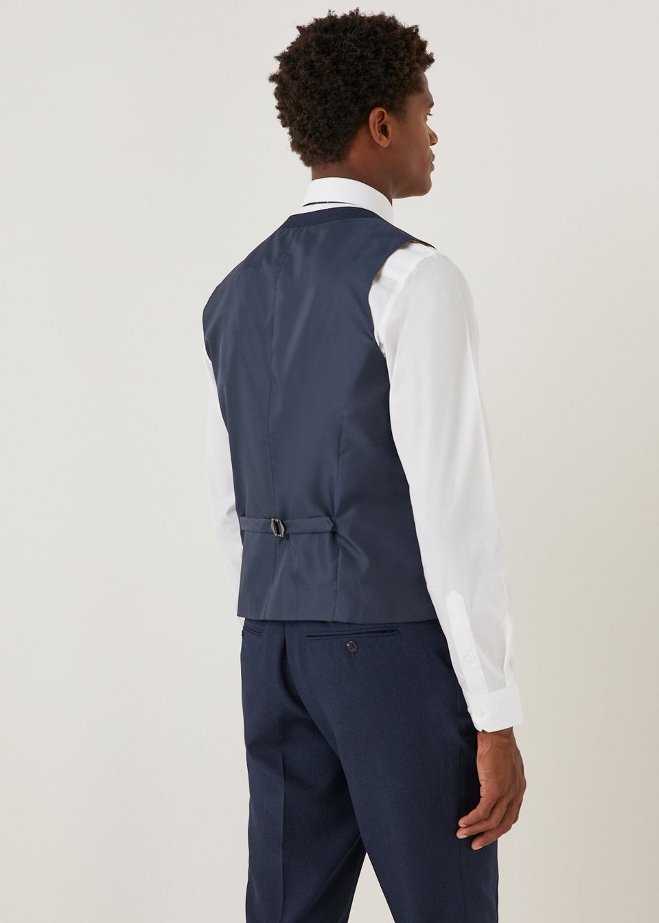 Taylor & Wright Bristol Navy Slim Fit Suit Waistcoat