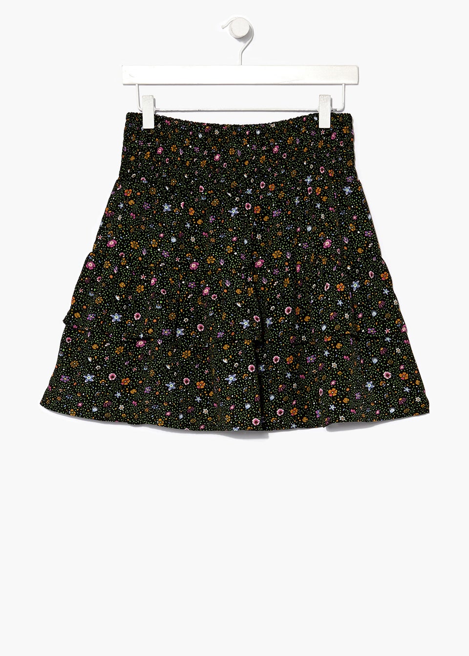 JDY Gaucho Black Floral Co-Ord Mini Skirt