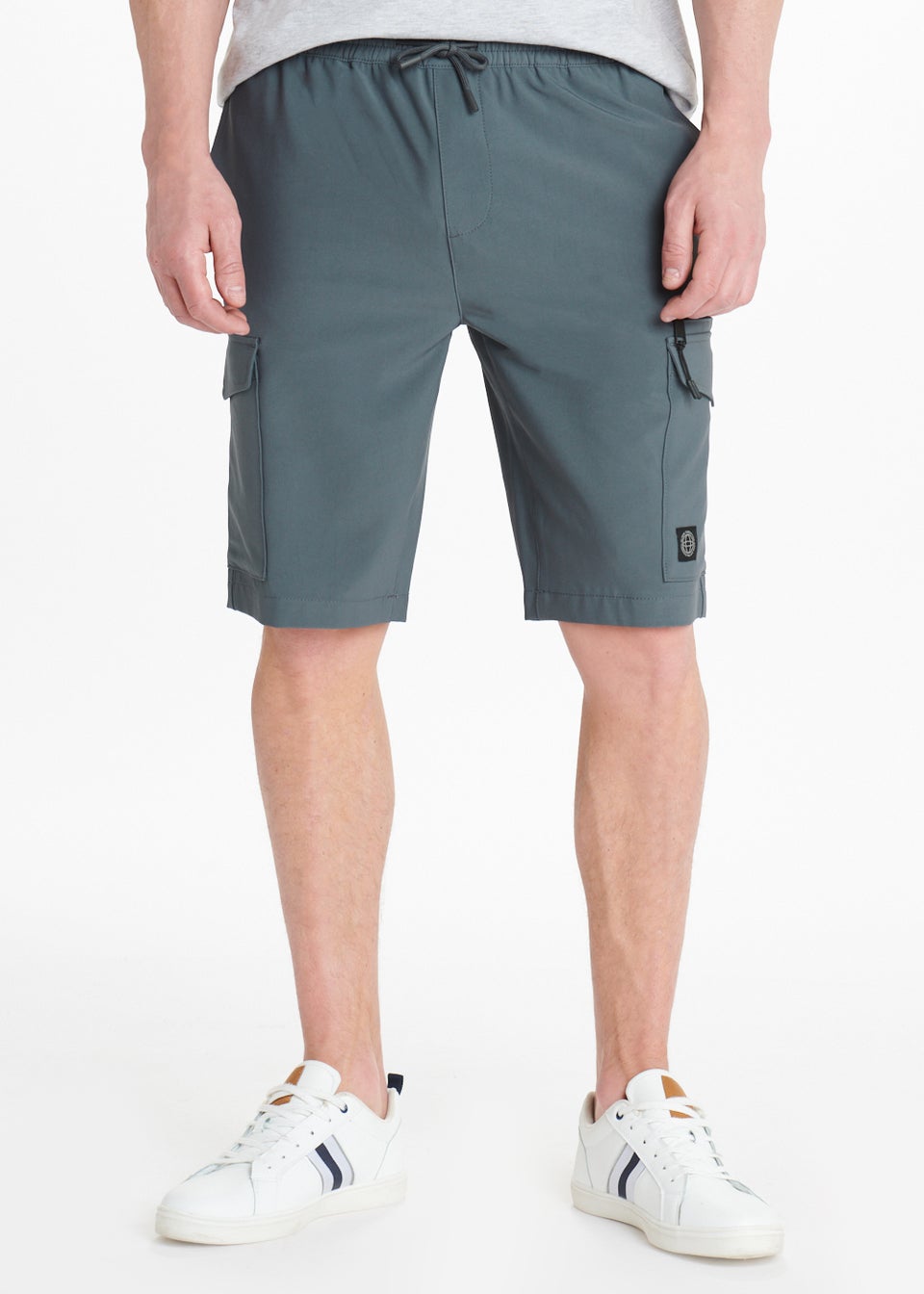 Cargo drawcord shorts cheap