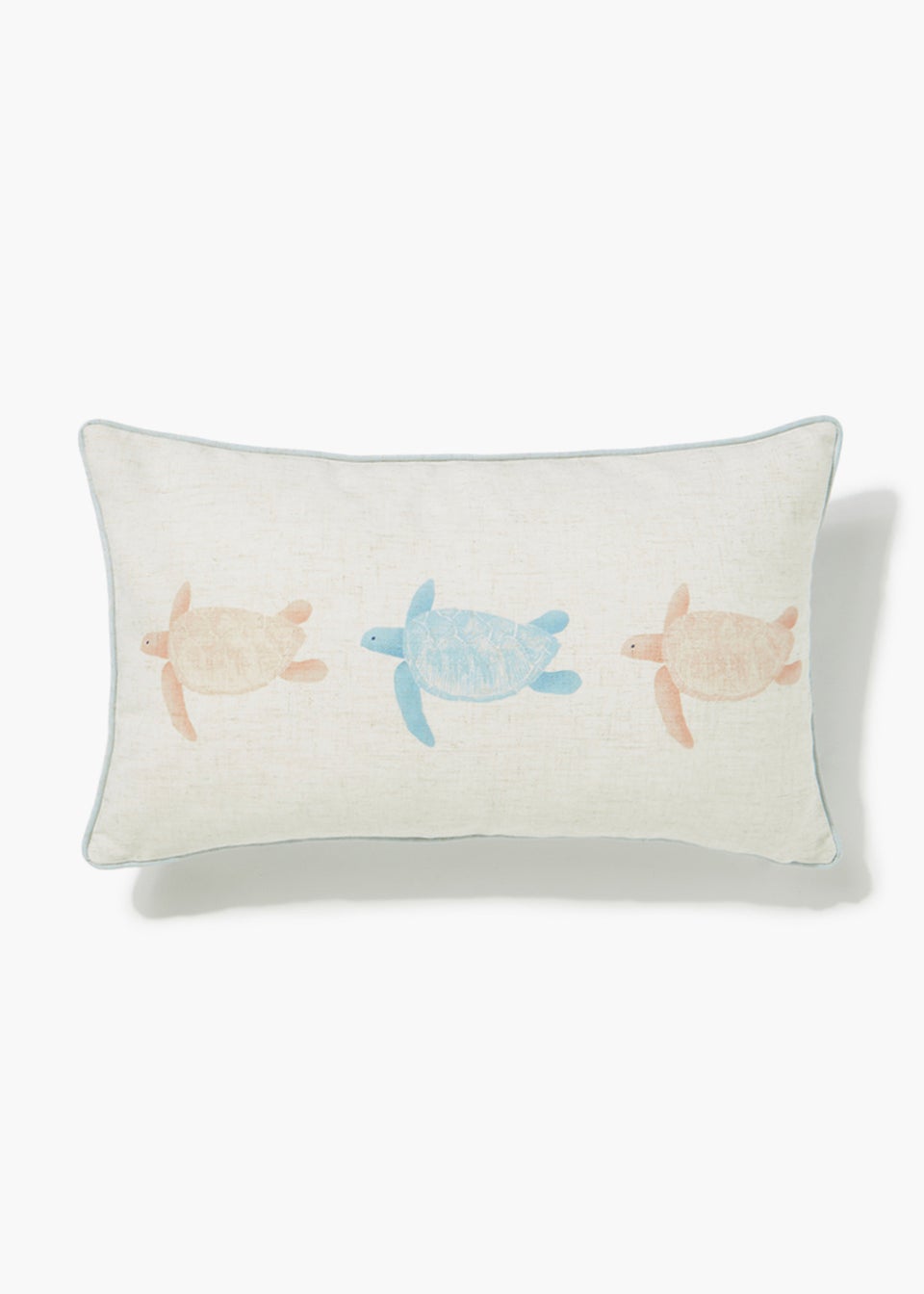 Turtle Print Outdoor Cushion (30cm x 50cm)