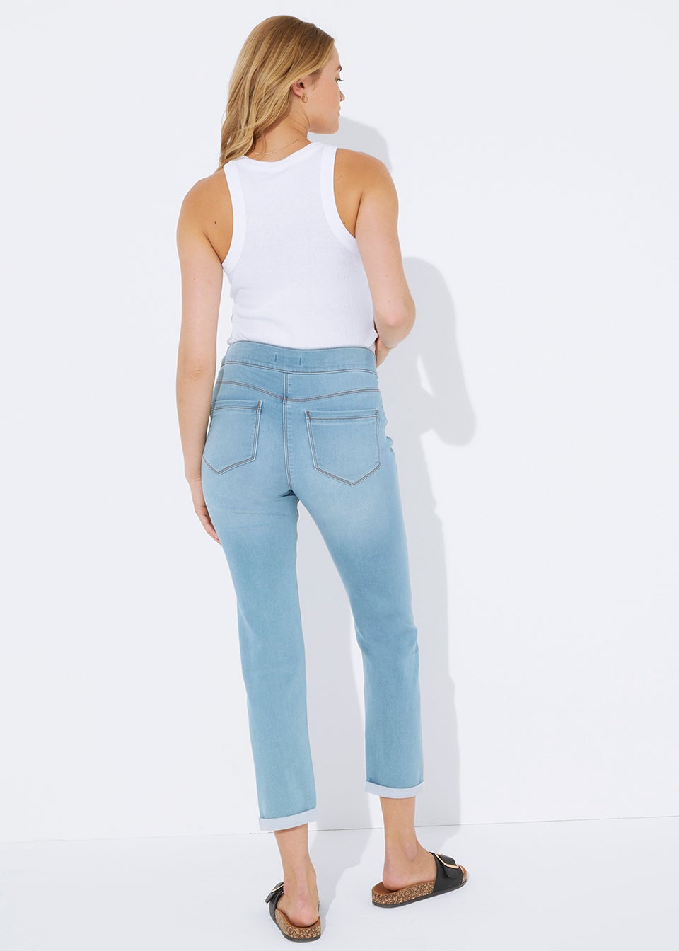 Relaxed skinny discount jeans matalan