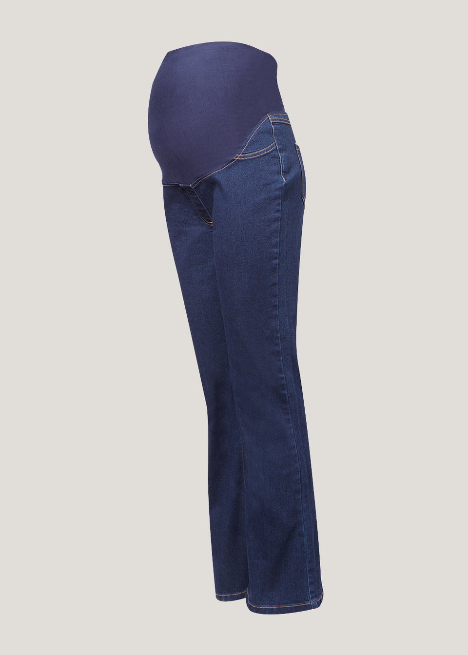 Maternity Sadie Mid Wash Over Bump Bootcut Jeans