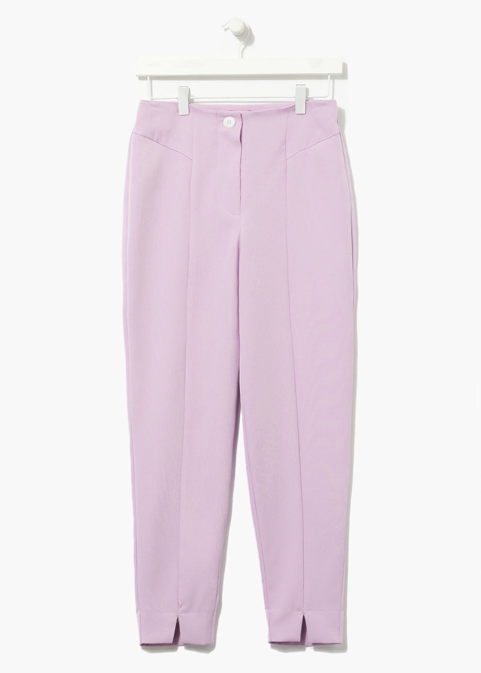 Be Beau Lilac Seam Front Suit Trousers